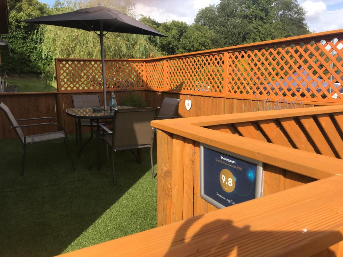 Swansea Log Cabin Pontardawe Ngoại thất bức ảnh